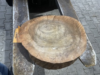 Rosewood schijf, Dikte 70mm, Ø 350mm